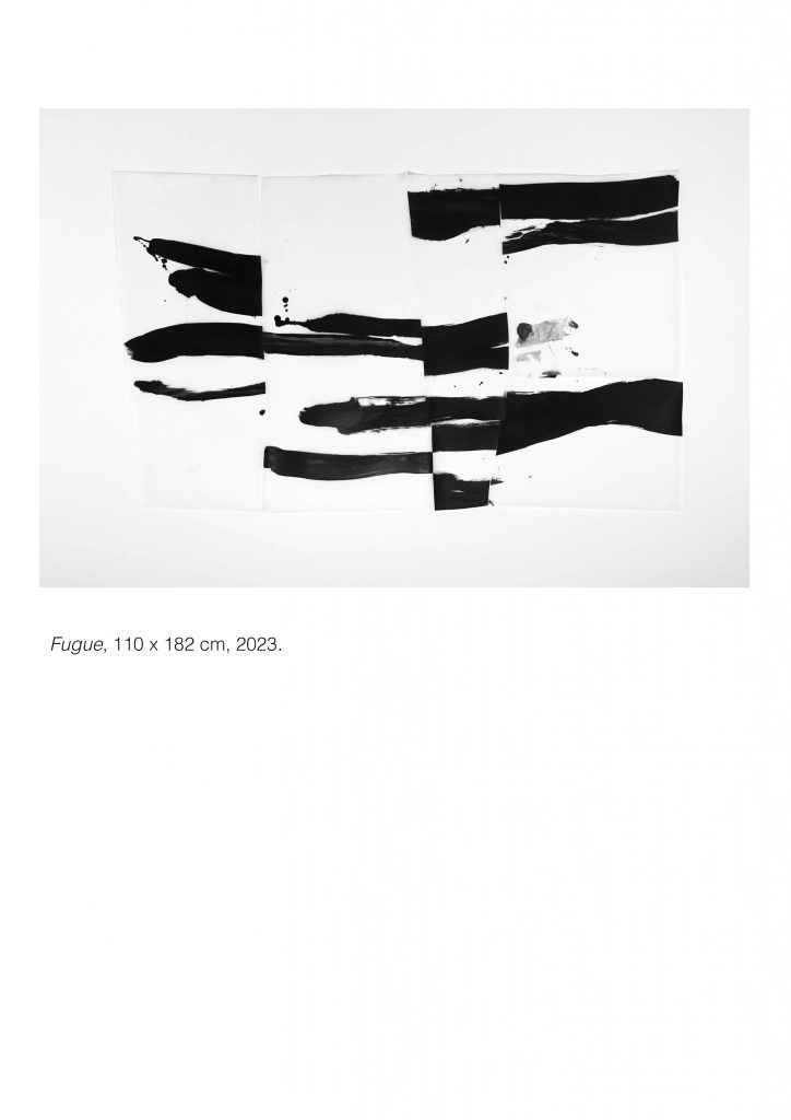 <i>Fugue</i>, 110x183cm, 2023