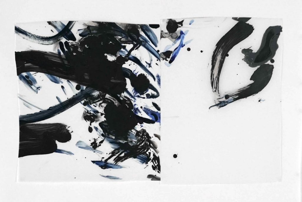 <i>Diptyque 1</i>, 47x74cm, 2025